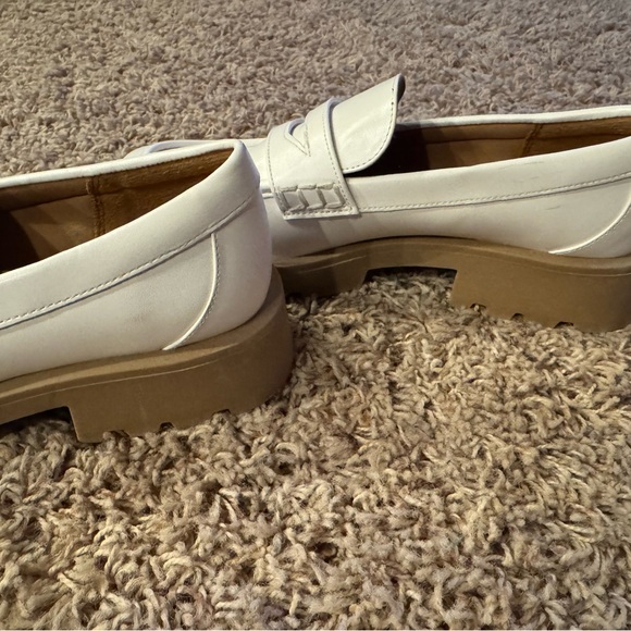 Women’s 6.5 White A New Day Loafers - Picture 3 of 5